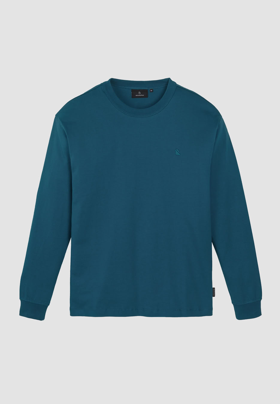 Longsleeve Papaya deep teal von recolution