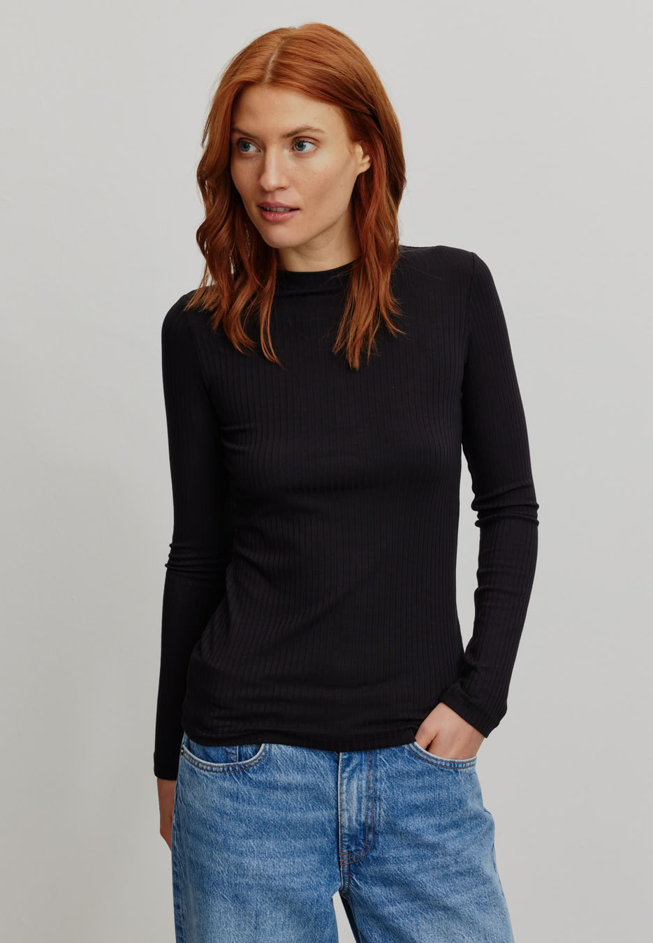Longsleeve Stella black von recolution
