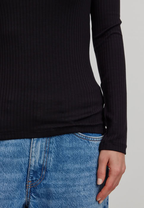 Longsleeve Stella black von recolution