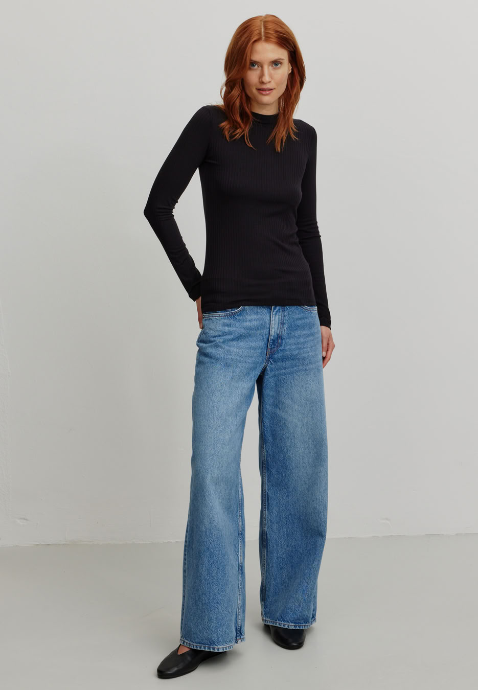 Longsleeve Stella black von recolution