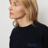 Sweatshirt Nerine Think Positive black von recolution