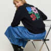 Sweatshirt Nerine Think Positive black von recolution
