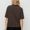 T-Shirt Azolla Stripes vintage brown von recolution