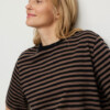 T-Shirt Azolla Stripes vintage brown von recolution
