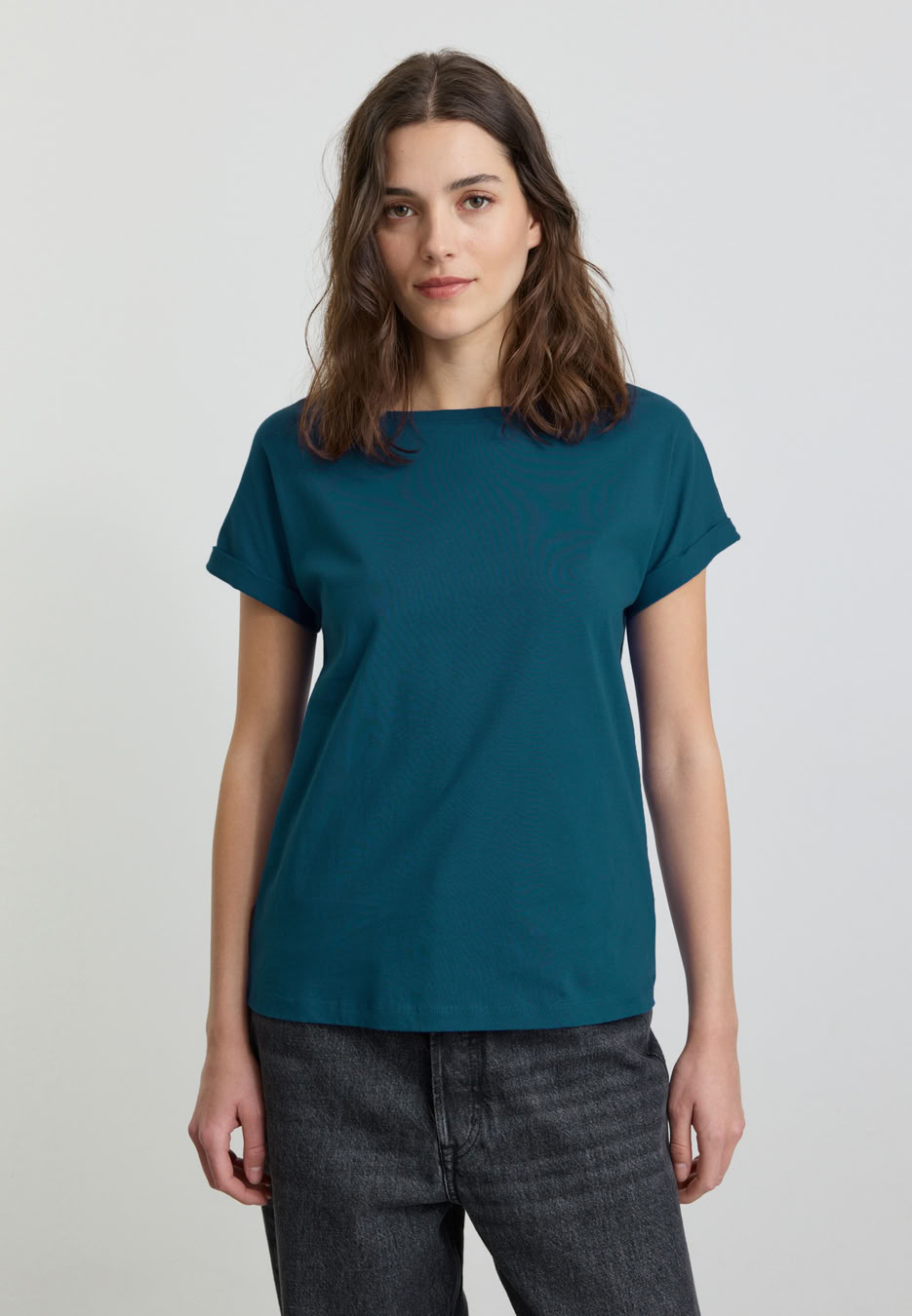 T-Shirt Cayenne deep teal von recolution