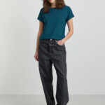 T-Shirt Cayenne deep teal von recolution