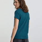 T-Shirt Cayenne deep teal von recolution