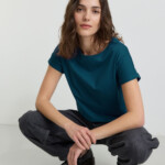 T-Shirt Cayenne deep teal von recolution