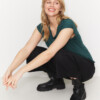 T-Shirt Mithila deep green von recolution